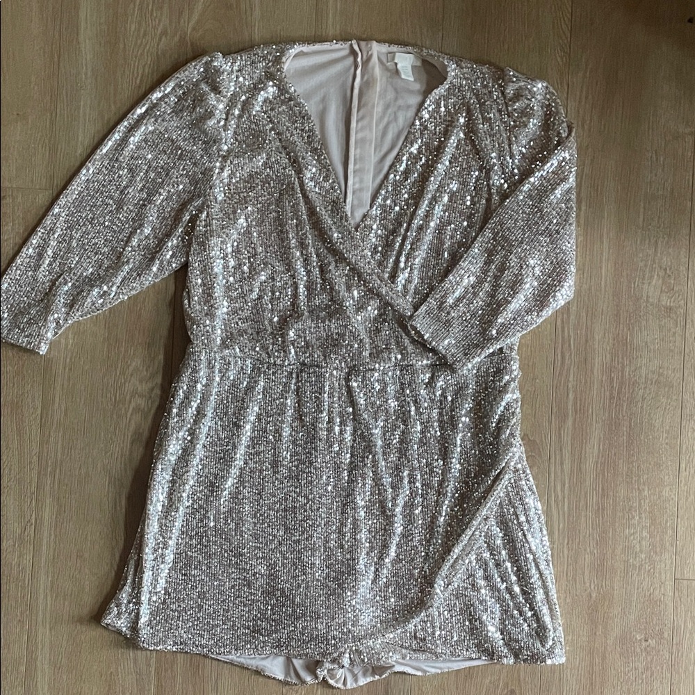 H&M Sequin Romper